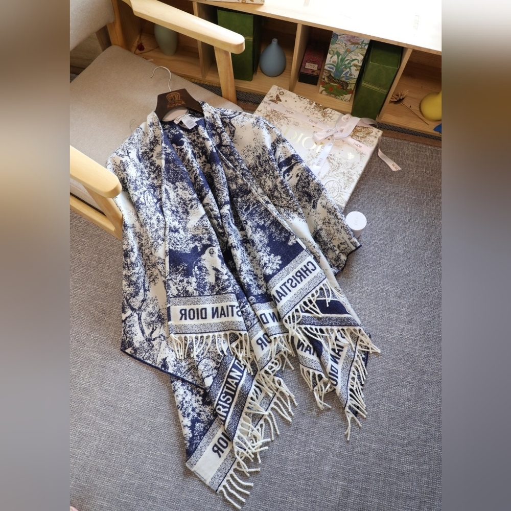 Dior Reversible Wool Cape